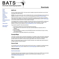 BATS blind audio tactile mapping