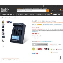 Opus BT - C3100 V2.2 Smart Battery Charger UK PLUG-$31.95 Online Shopping