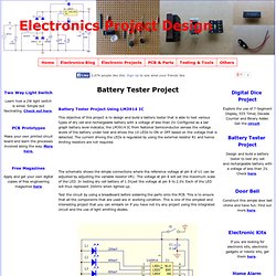 Battery Tester Project