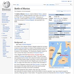 Battle of Mactan
