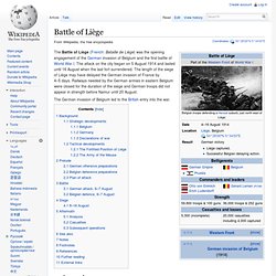 Battle of Liège