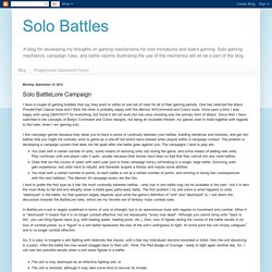 Solo BattleLore Campaign