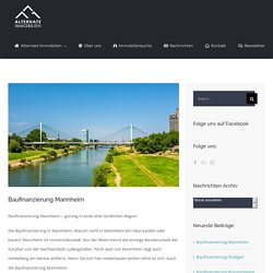 Baufinanzierung Mannheim