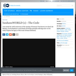 bauhausWORLD (1) - The Code