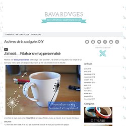 Bavardages – DIY, lifestyle, graphisme & cie. » DIY