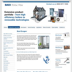 Baxi Ecogen