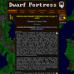 Bay 12 Games: Dwarf Fortress