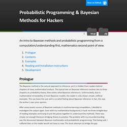 Bayesian Methods for Hackers