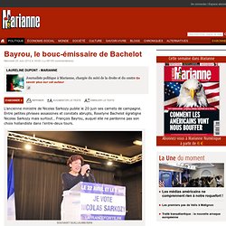 Bayrou, le bouc-émissaire de Bachelot