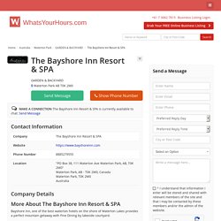 The Bayshore Inn Resort & SPA - GARDEN & BACKYARD  - Online Business Listing Directories