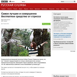 Самое лучшее и совершенно бесплатное средство от стресса - BBC Русская служба