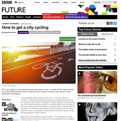 How to get a city cycling