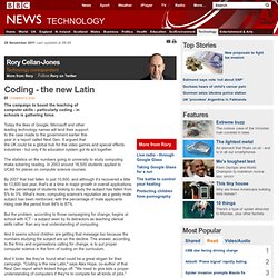 Coding - the new Latin