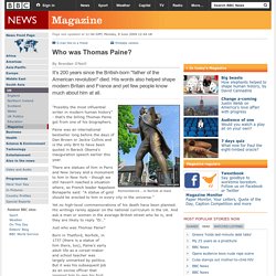 Who was Thomas Paine?