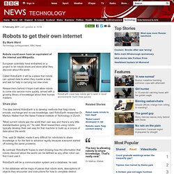 Robots to get their own internet