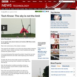 nstruindo foguetes - BBC News - Tech Know: The sky is not the limit