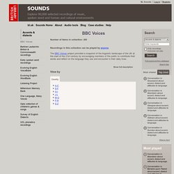 BBC Voices - Accents and dialects