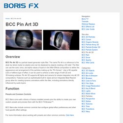 Boris FX Help Documentation