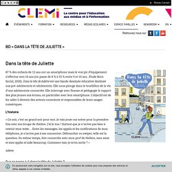 BD « Dans la tête de Juliette » - CLEMI