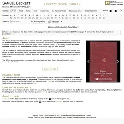Beckett Digital Library