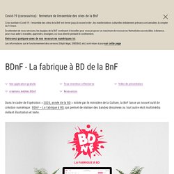 BDnF - La fabrique à BD de la BnF