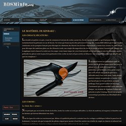 BDSM info - Bondage shibari kinbaku