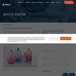 Fast-moving consumer goods industry- Stratasys