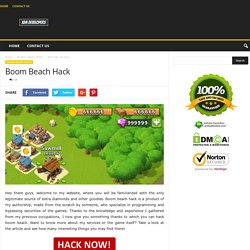 Boom Beach Hack and Cheats - diamonds online tool