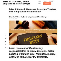 West Palm Beach Estate Litigation and Trust Lawyer