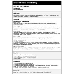 Beacon Lesson Plan Library
