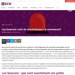 Les beacons vont-ils révolutionner l'e-commerce?