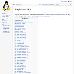 BeagleBoardFAQ