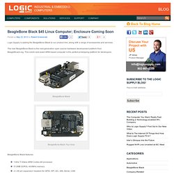 BeagleBone Black $45 Linux Computer; Enclosure Coming Soon