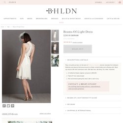 Beams-Of-Light Dress in SHOP The Bride Reception Dresses at BHLDN