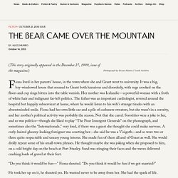 The Bear Came over the Mountain by Alice Munro (Away from Her)