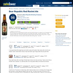 Bear Republic Red Rocket Ale - 98 at RateBeer