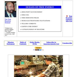 The Tom Bearden Website - Overunity Devices