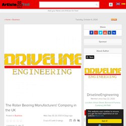 The Roller Bearing Manufacturers' Company in the UK