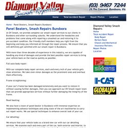 Panel Beater, Smash Repairs Bundoora - Accident Repair Centre - Diamond Valley Smash Repairs - Melbourne