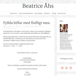 Beatrice Åhs - Fyllda biffar med fluffigt mos.