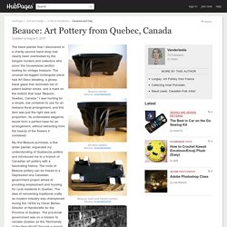 Beauce: Art Pottery from Quebec, Canada