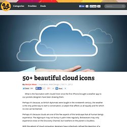 50+ beautiful cloud icons