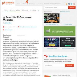 35 Beautiful and Effective E-Commerce Websites - Smashing Magazi