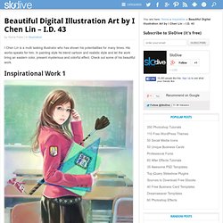 Beautiful Digital Illustration Art by I Chen Lin – I.D. 43