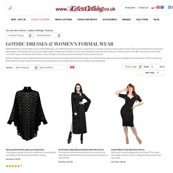 Beautiful Gothic Dresses & Alternative Women's Formal Wear