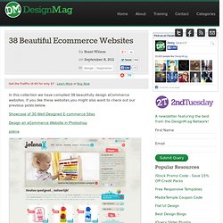 38 Beautiful Ecommerce Websites