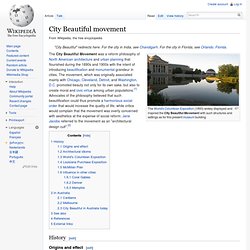 City Beautiful movement