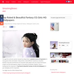 Top Rated & Beautiful Fantasy CG Girls HQ Wallpapers
