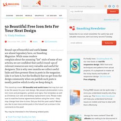 50 Beautiful Free Icon Sets For Your Next Design - Smashing Magazine