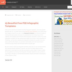25 Beautiful Free PSD Infographic Templates